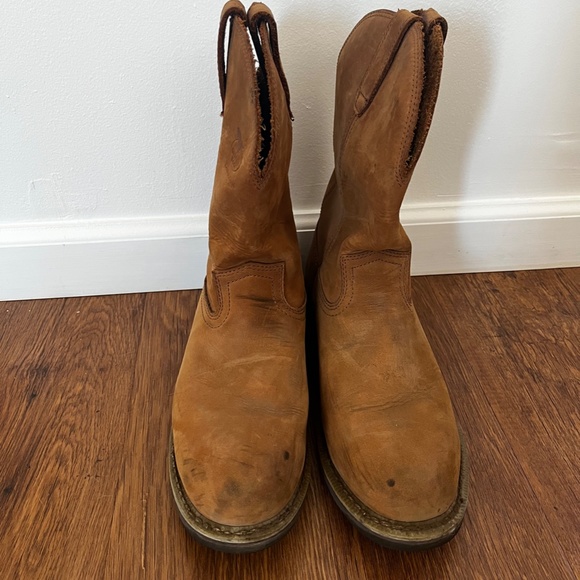 Georgia Boot Farm and Ranch Pull on Work Boot - Picture 2 of 4